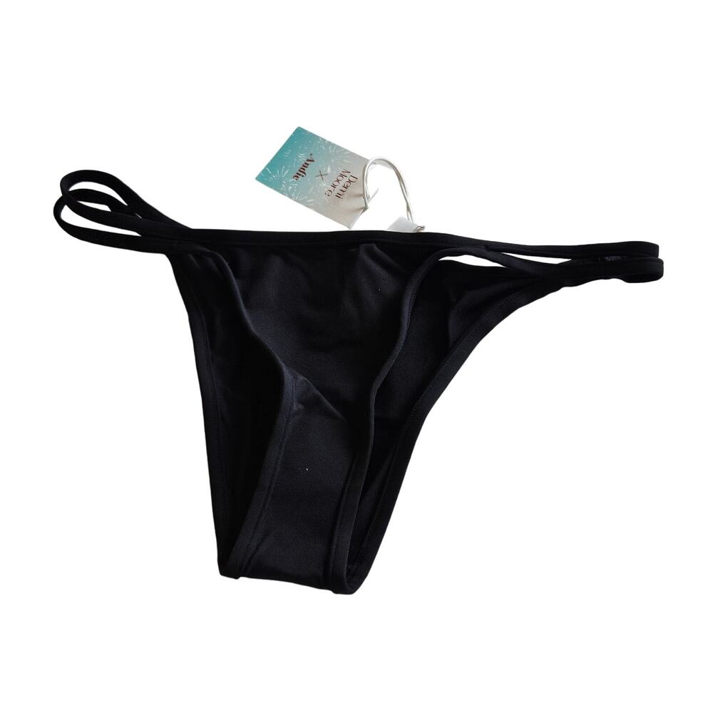 Andie x Demi Moore Cannes‎ Bottom Swim Black Women's Large Swim Beach Vacation